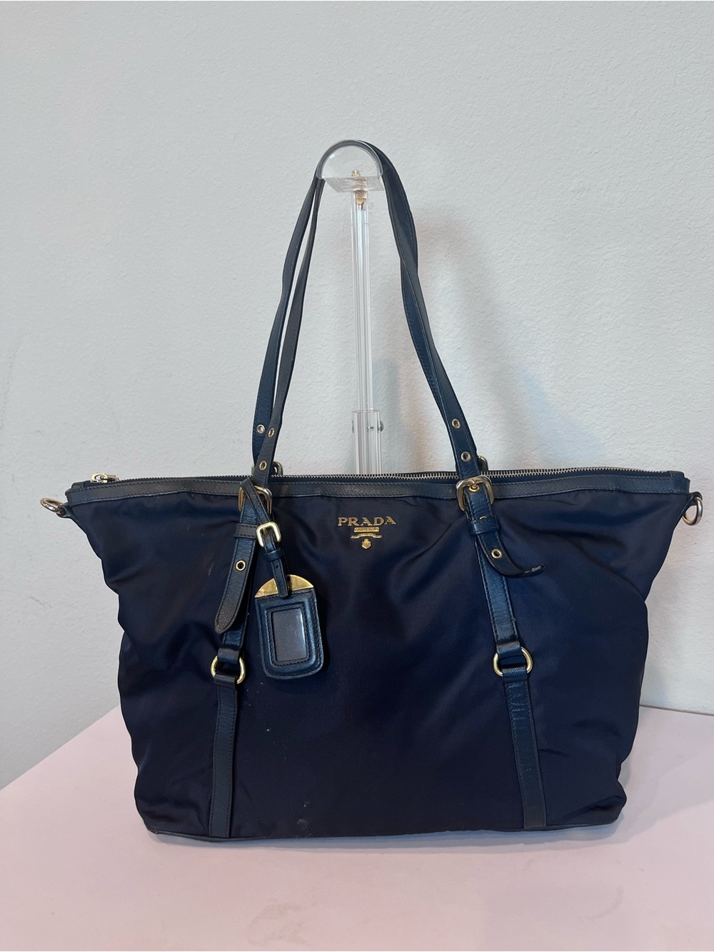 PRADA TESSUTO NYLON TOTE BAG.